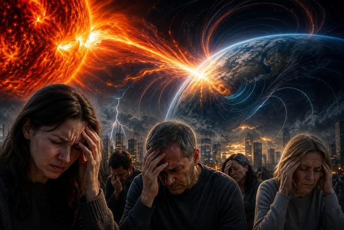 Сильная магнитная буря G3 ударит по Земле в ближайшее время: какой официальный прогноз ИКИ РАН на три дня. Обложка © ChatGPT / Карина Морозова
