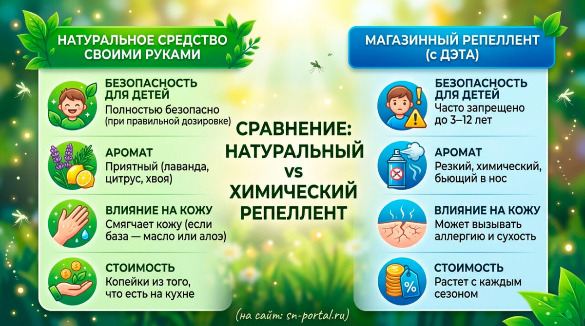 Как сделать натуральное средство от комаров своими руками в домашних условиях Дмитрий Петров📷
