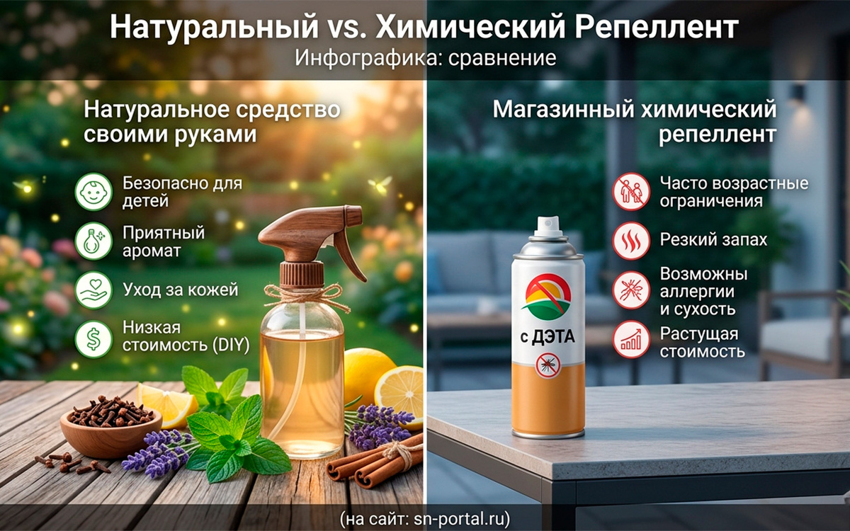 Как сделать натуральное средство от комаров своими руками в домашних условиях Дмитрий Петров📷
