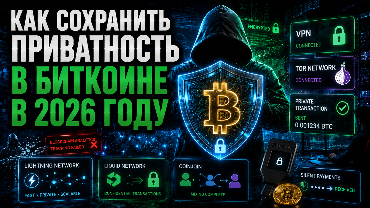 Приватность Биткоина в 2026 году