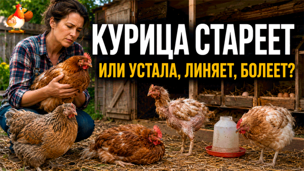 Курица стареет или просто устала? Как отличить возраст, линьку и болезнь без паники и куриного детектива 😎😮😀