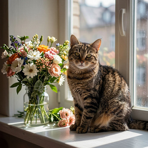    Некоторые цветы опасны для кошек Кристина Борунова