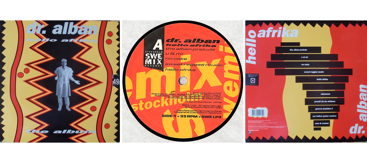 Альбом "Hello Afrika" - издание на виниле. Источник: www.discogs.com