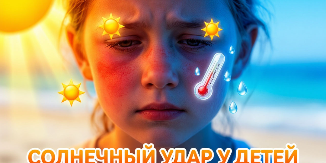 Солнечный удар у детей: симптомы и экстренная помощь родителям