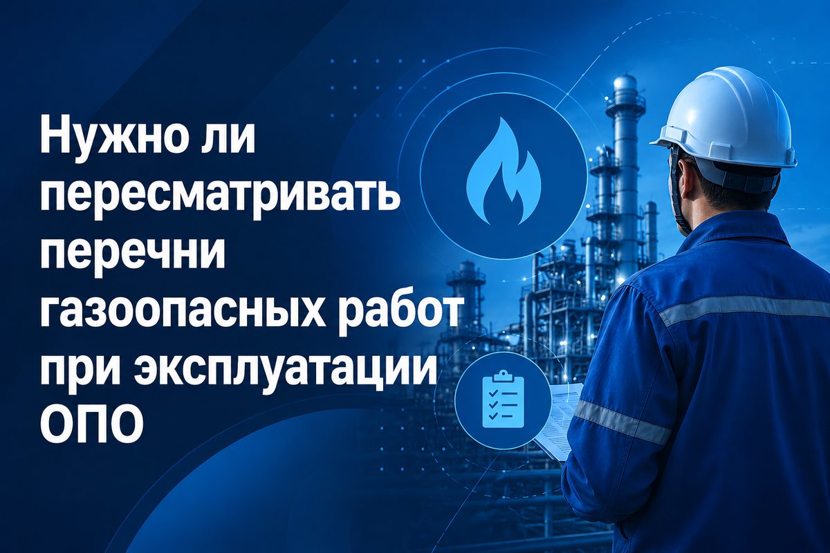Газоопасные работы на опо