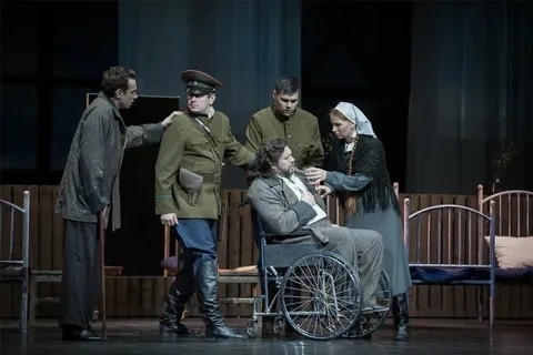 Сцена из оперы «Повесть о настоящем человеке»