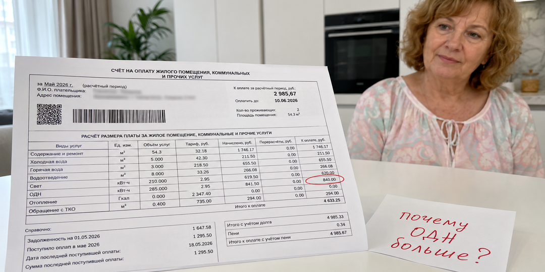 Как я разобралась с ОДН в квитанции и перестала платить лишние 800 рублей