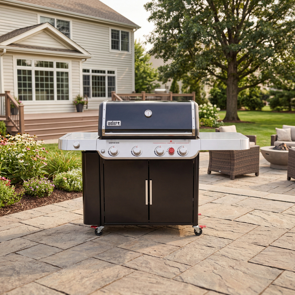 Газовый гриль Weber Genesis E-435