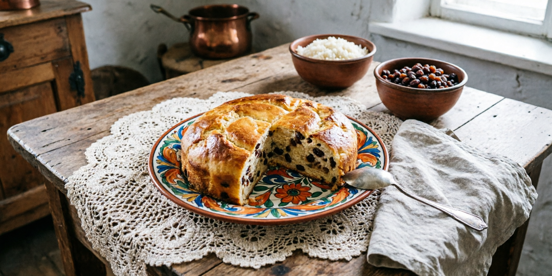 Рисовый каравай с изюмом 1893 г.