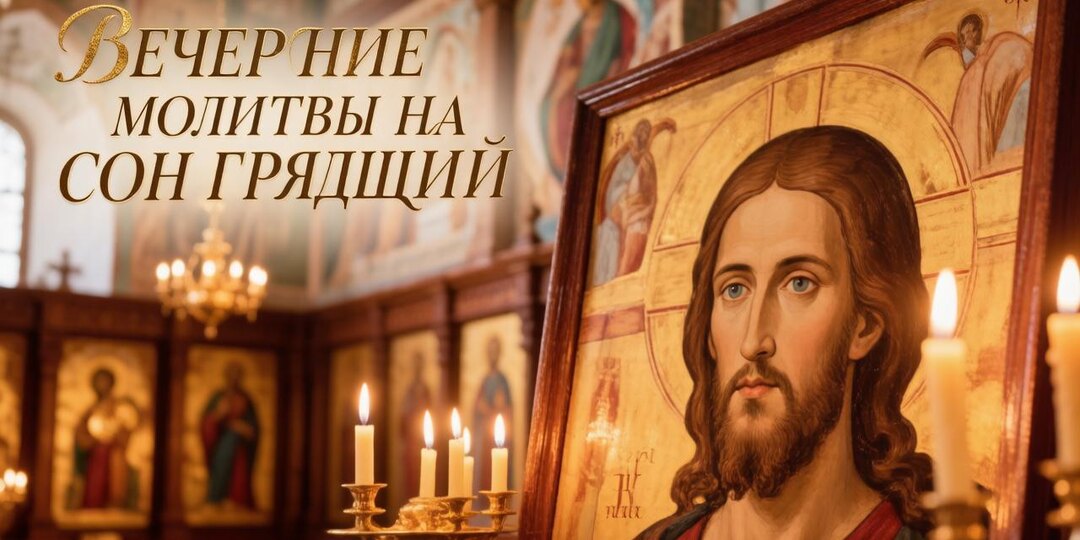 Вечерние молитвы на сон грядущий