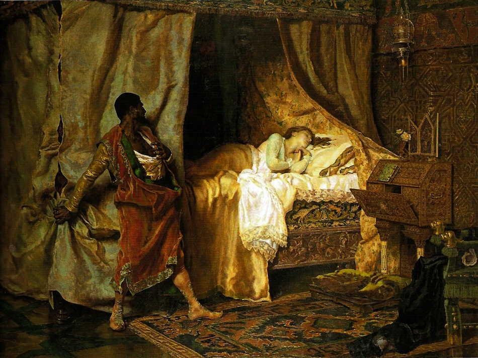 «Дездемона и Отелло» , Антонио Муньос Дегрейн , 1880 год, en.wikipedia.org