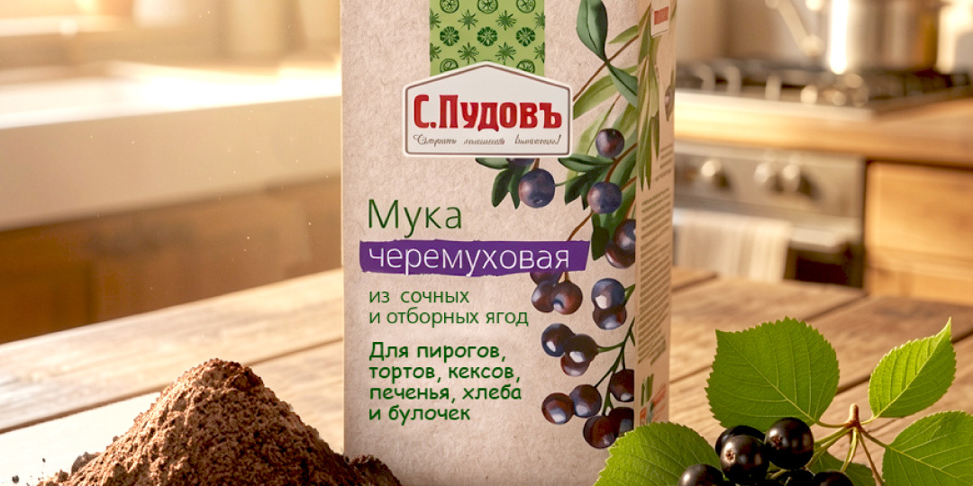 Черёмуховая мука «С.Пудовъ»: находка для домашних кулинаров