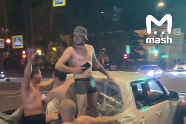 Кадр из видео/Telegram-канал «Mash»  📷
