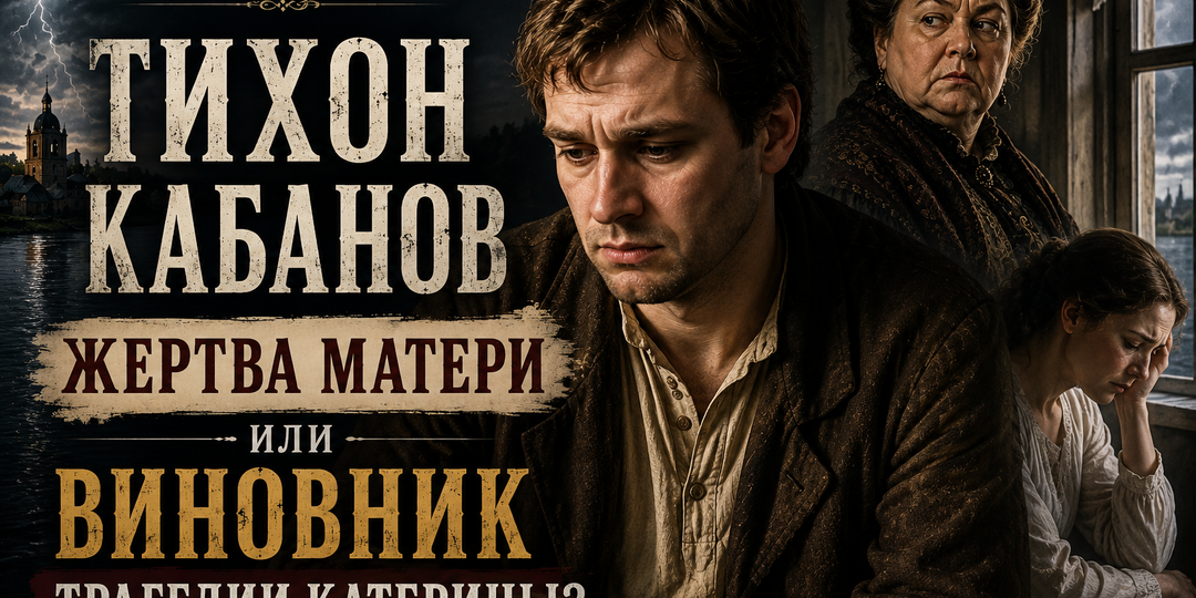 ЕГЭ ЛИТЕРАТУРА. Тихон Кабанов: жертва матери или виновник трагедии Катерины?