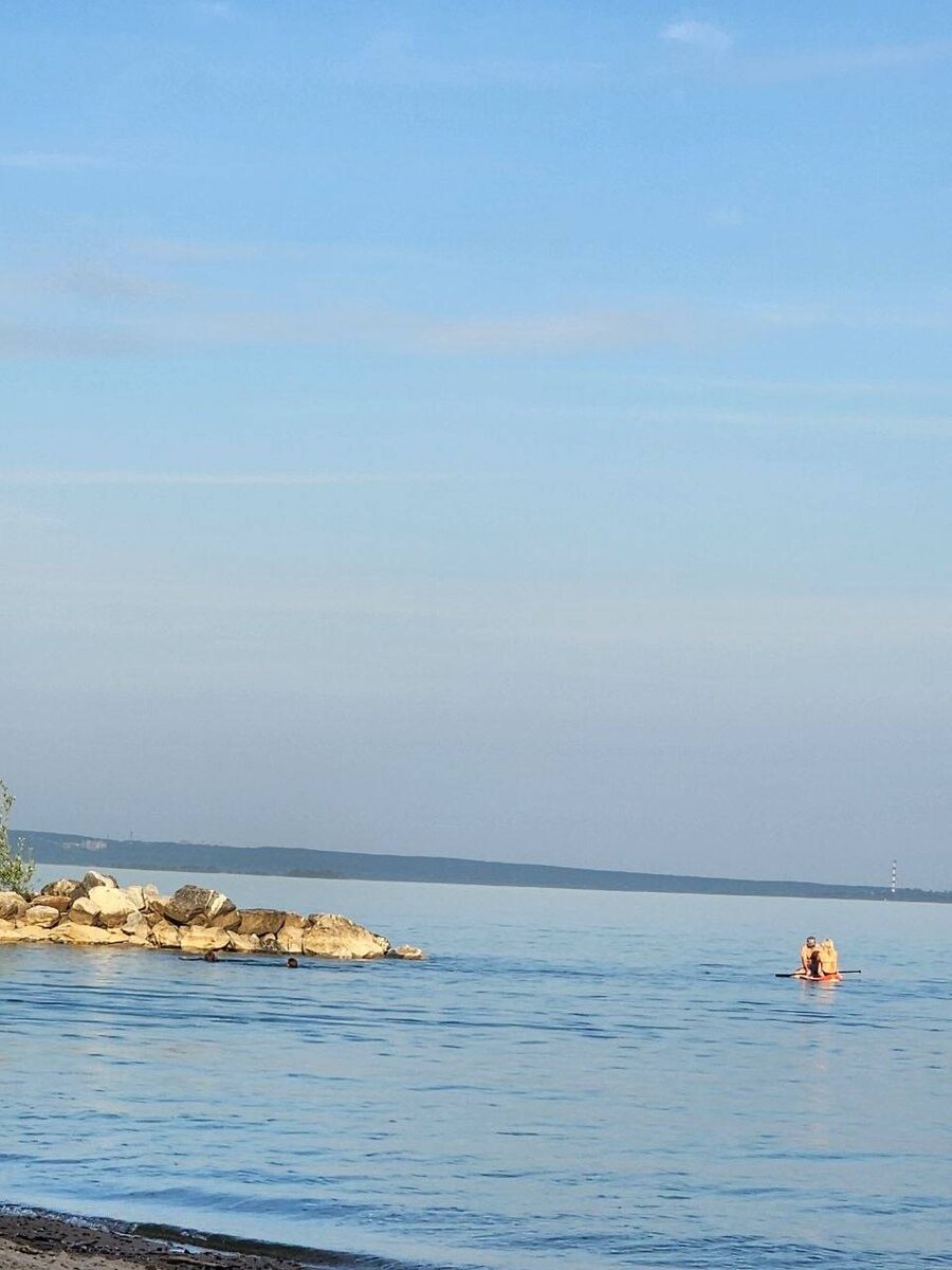 Берег Обского моря.