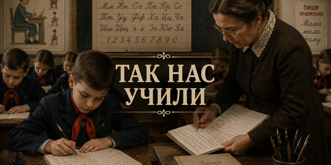 Почему в СССР был одинаковый почерк: история письма
