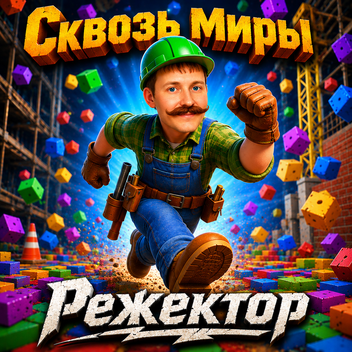 Сквозь миры - Обложка к песне