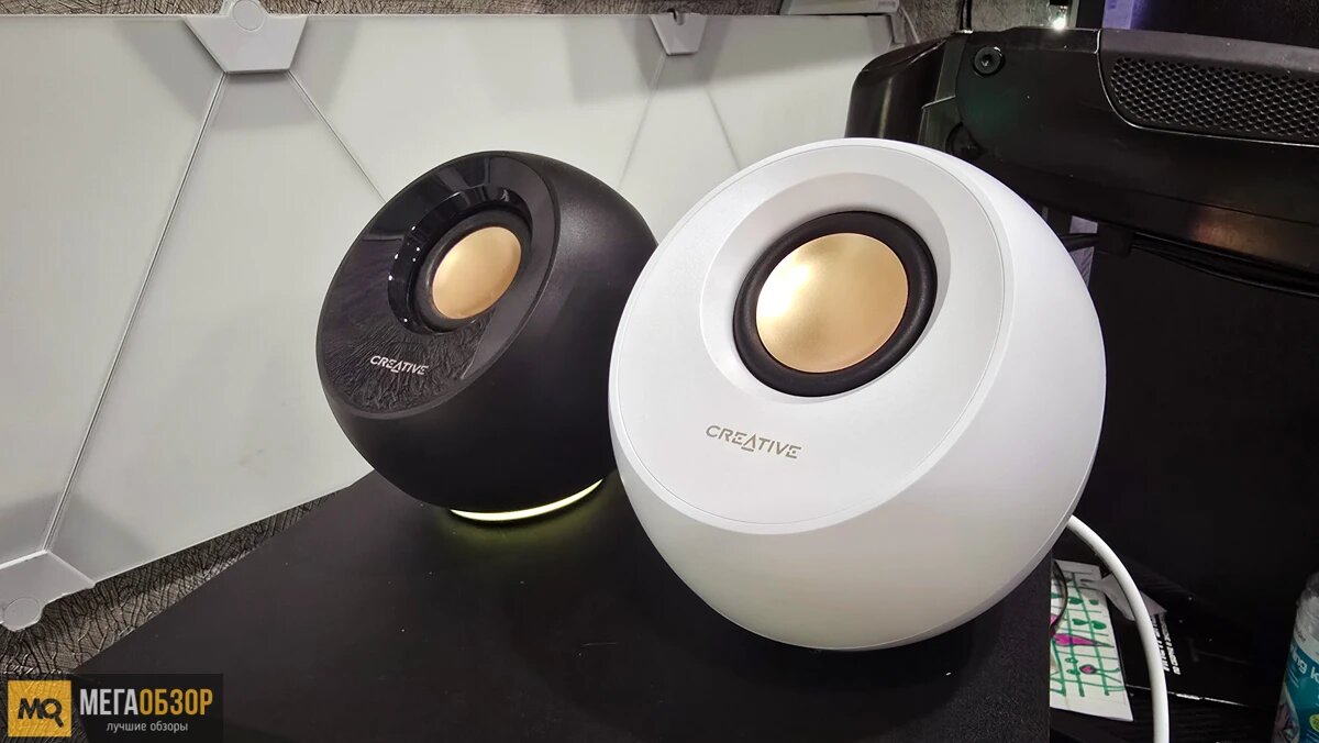    Обзор Creative Pebble Pro. Стильная и живая настольная 2.0 акустика MegaObzor.com