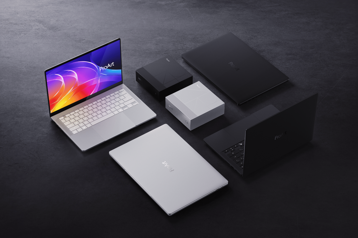     ASUS представила ноутбуки ProArt P16/P14 и Mini PC на базе NVIDIA RTX Spark: обзор новинок