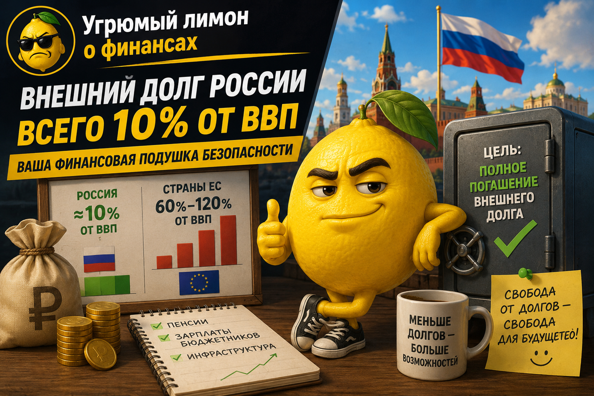 Фото: «Угрюмый лимон о финансах», dzen.ru / lemon_money
