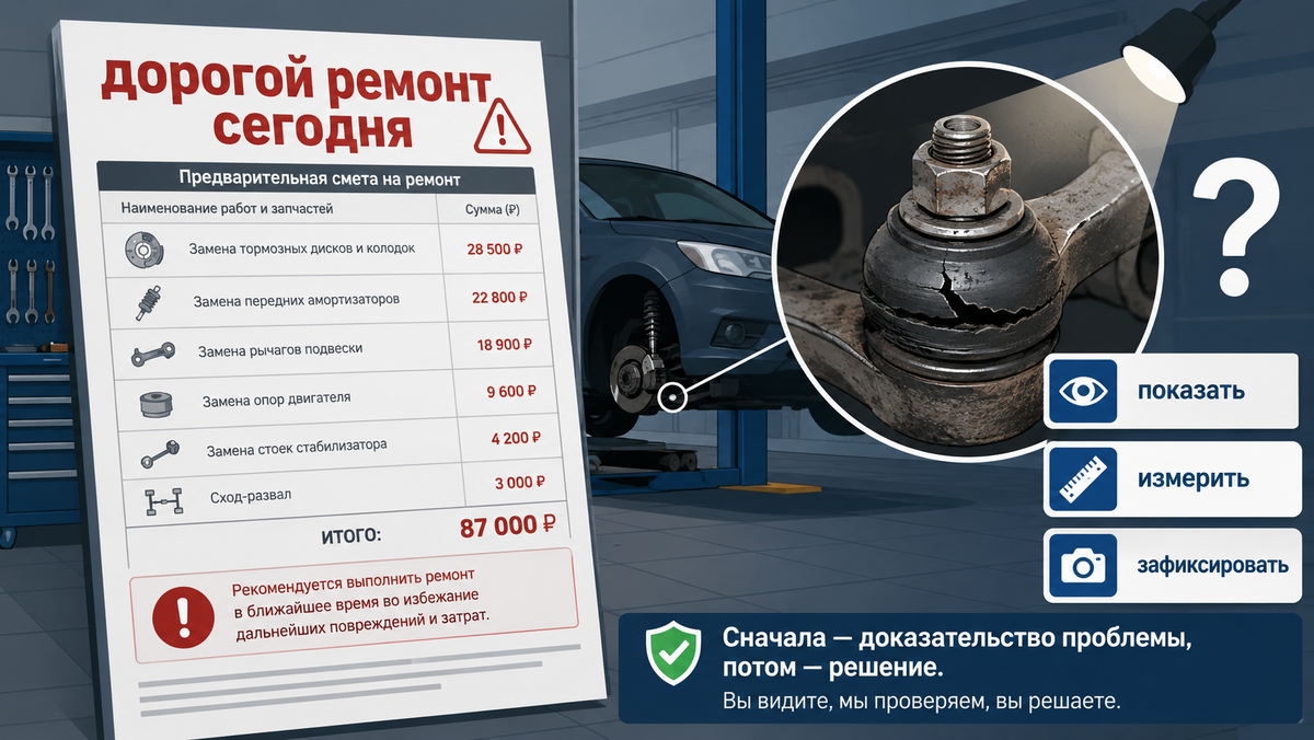 Услышал в сервисе «срочно на 80 тысяч» и попросил сначала показать доказательства