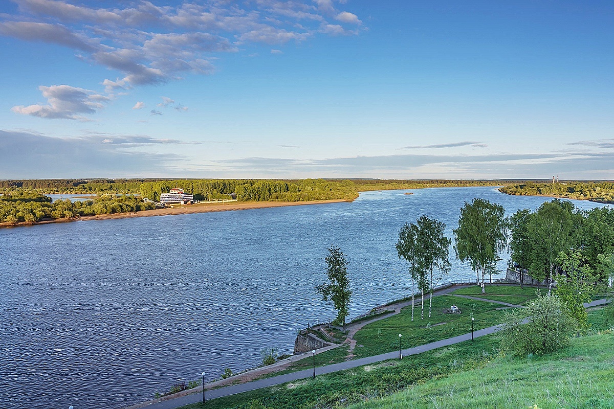 A.Savin / FAL / Wikipedia📷Река Вятка в наше время