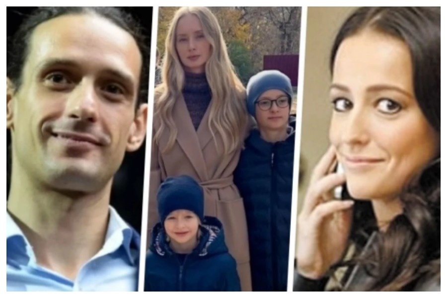 Старшие дети Мария и Даниио (по краям) долгие годы судятся с вдовой и младшими детьми (посередине)