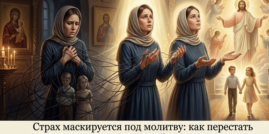 Страх маскируется под молитву: как перестать контролировать жизнь детей и доверить их Богу