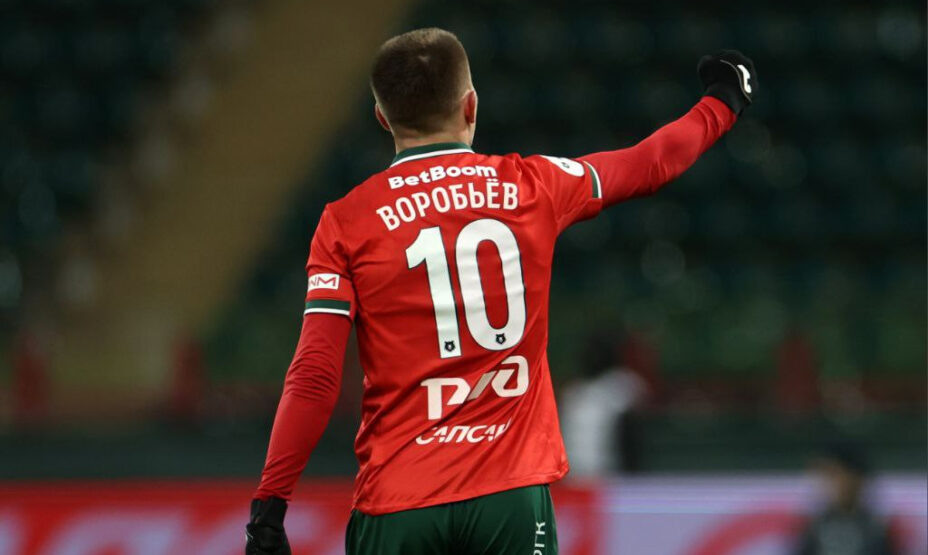    Воробьев превратился в главного бомбардира «Локо». Фото: ФК «Локомотив»