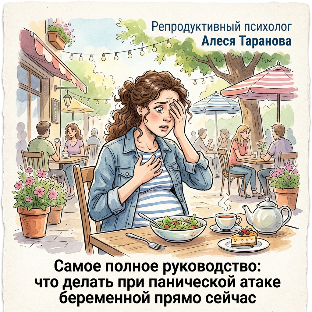 Что делать при панической атаке беременной прямо сейчас