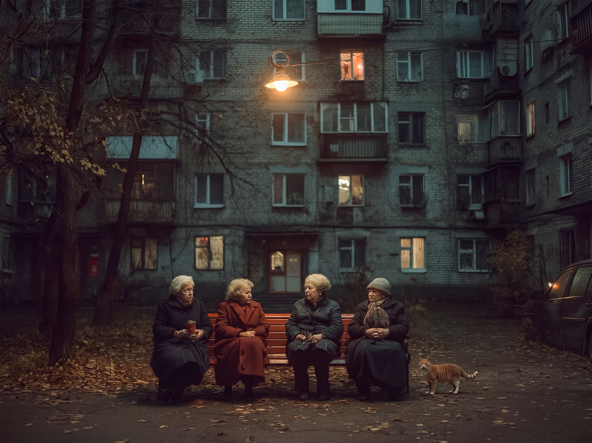 В таких дворах истории не заканчиваются. Они просто переходят от одного к другому.
