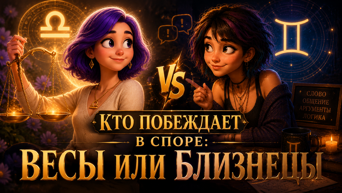 Кто побеждает в споре: Весы или Близнецы