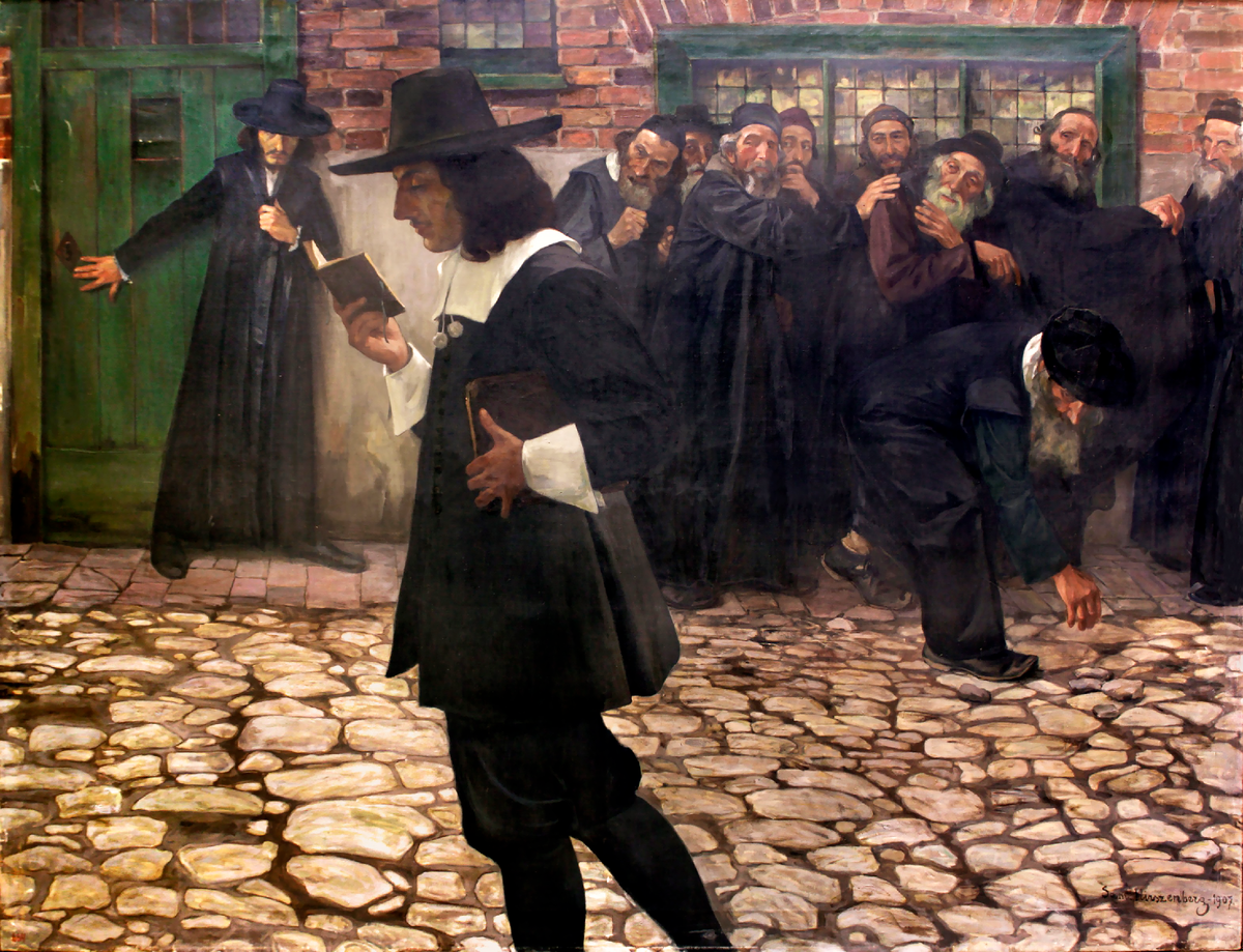 «Отлученный Спиноза», картина Самуэля Хирзенберга, 1907 год, общественное достояние