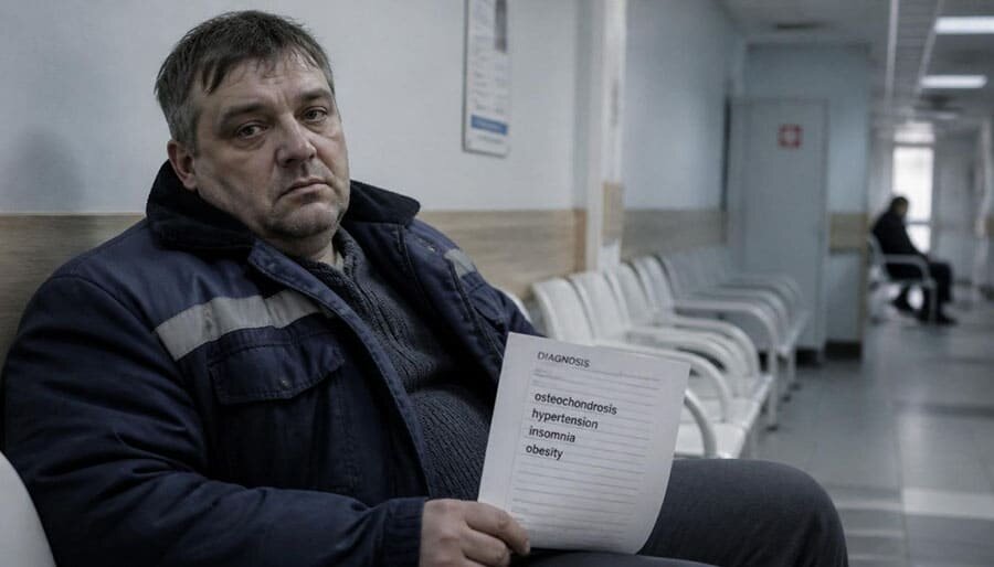    Дальнобойщик — это не просто водитель. Это человек, который сознательно выбирает образ жизни, разрушающий его здоровье.