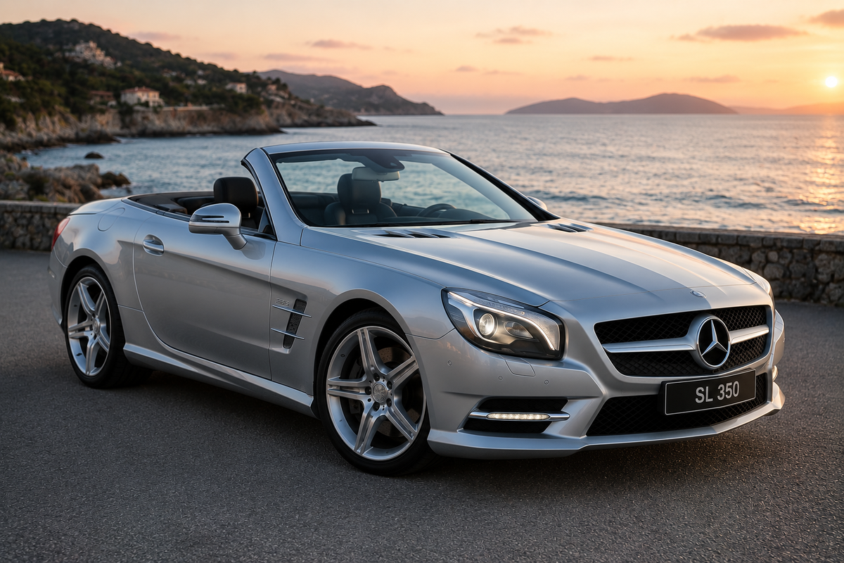 Mercedes-Benz SL 350: когда скорость встречается с роскошью