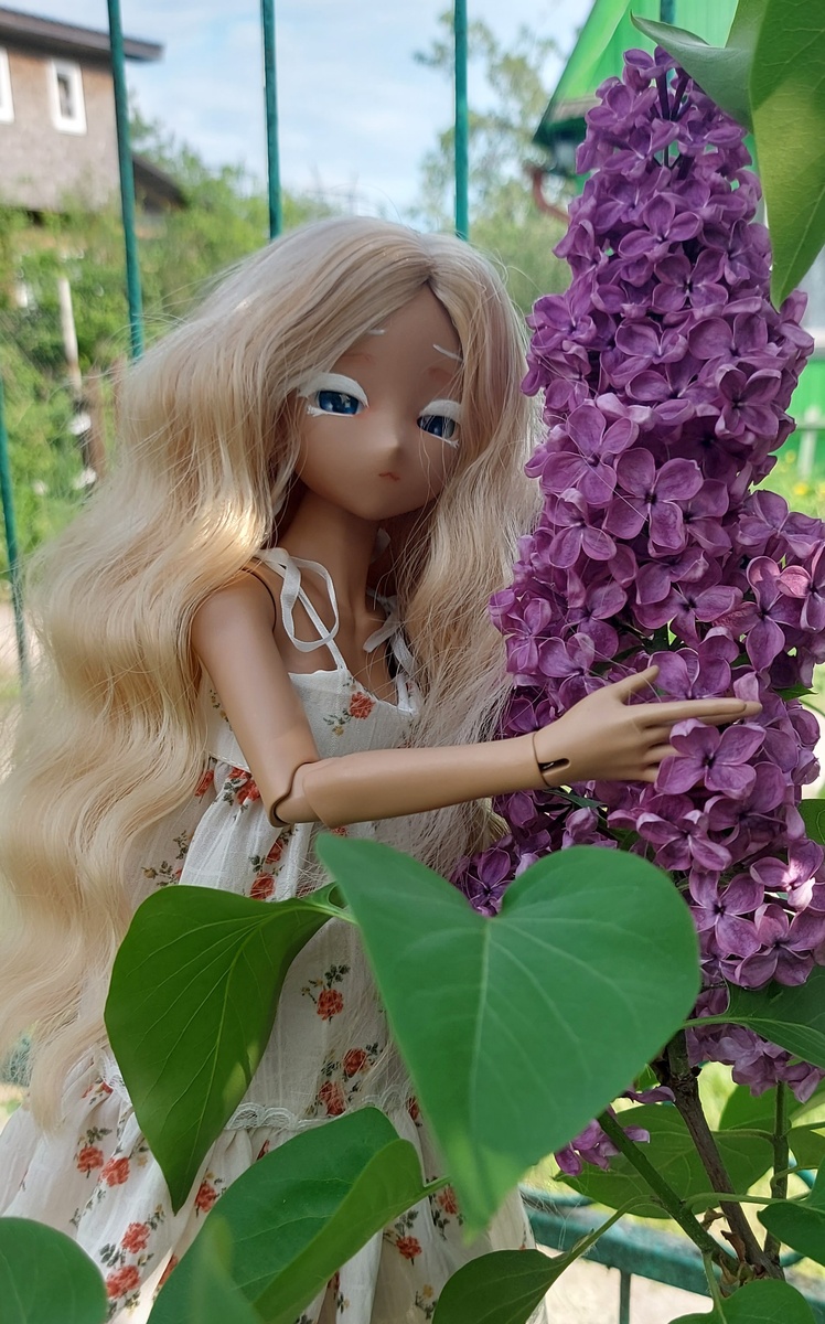 Куколка БЖД 1/4 от UFdoll. Фото автора канала.