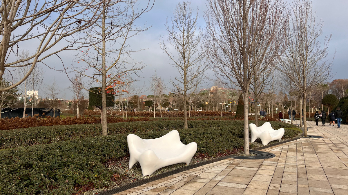 Парк облаков в декабре 2024