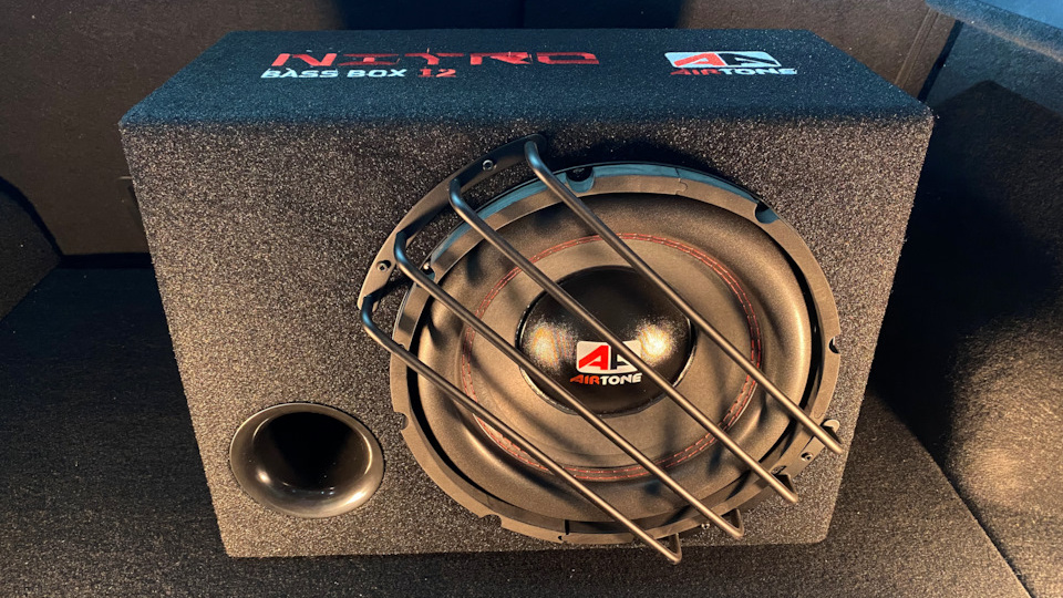 Новый участник эксперимента: Сабвуфер корпусной активный AIRTONE NITRO BASS BOX 12 🔥