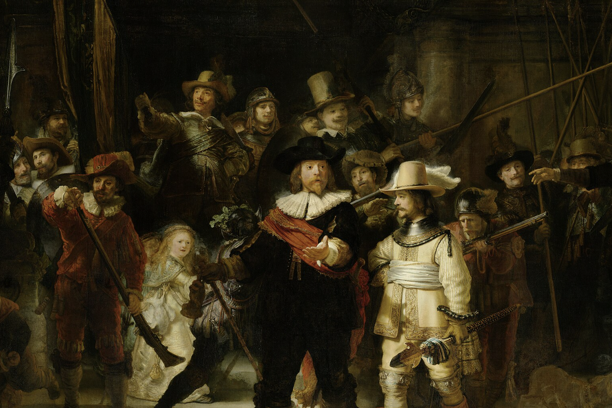 Рембрандт. Ночной дозор. 1642 год.