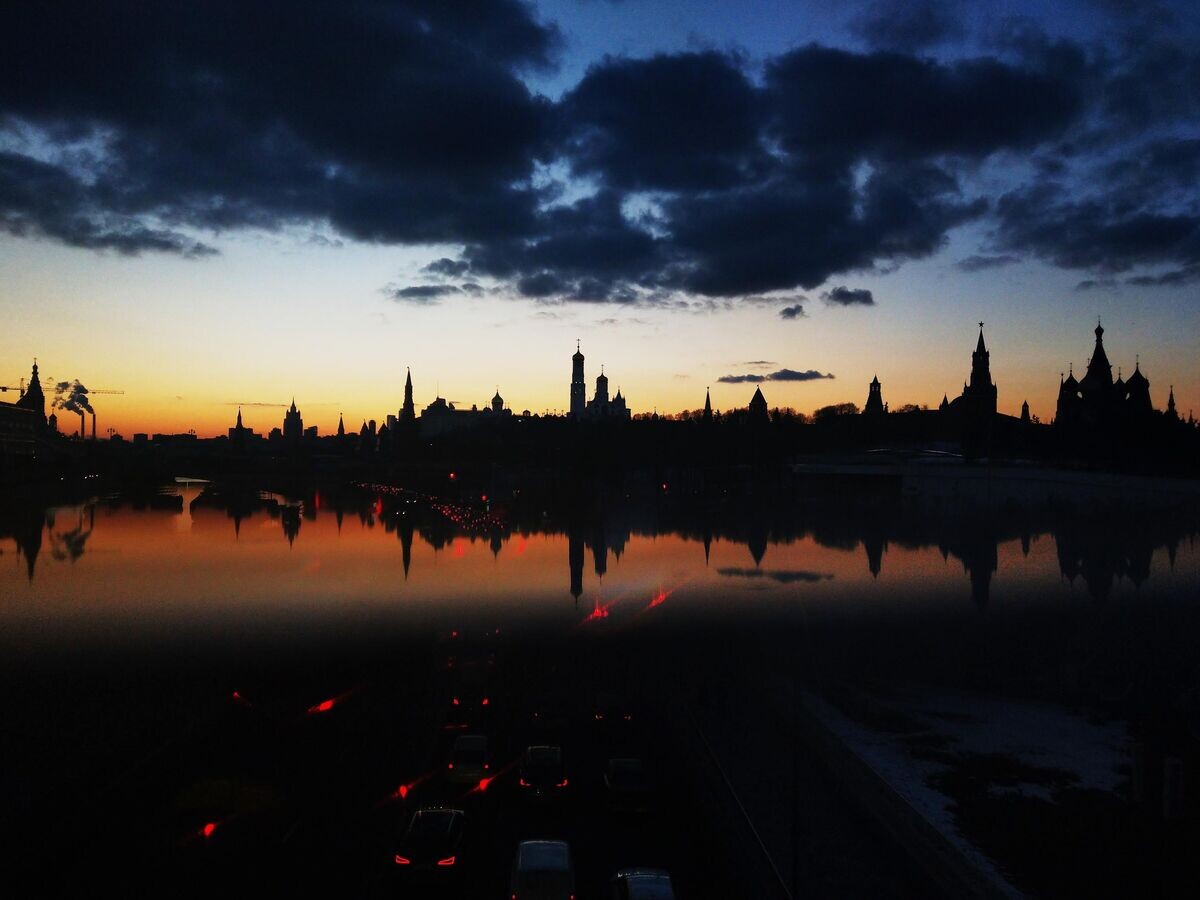    Ночная Москва | © РИА Новости / Евгений Биятов