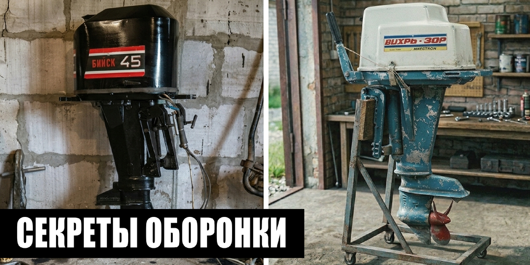 10 советских лодочных моторов, которые собирали на военных заводах: какие из них работают до сих пор?