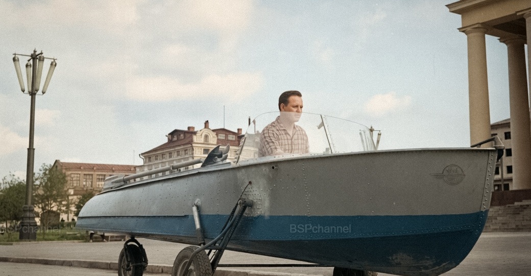 Жизнь Советских Чебоксар в 1960-е годы. 20 раскрашенных фотографий.