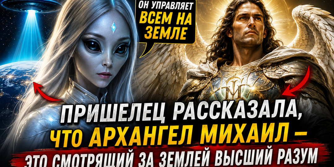 ПРИШЕЛЕЦ РАСКРЫЛА, КТО ТАКОЙ АРХАНГЕЛ МИХАИЛ НА САМОМ ДЕЛЕ. ЭТО НЕ АНГЕЛ, ЭТО НАДЗИРАТЕЛЬ