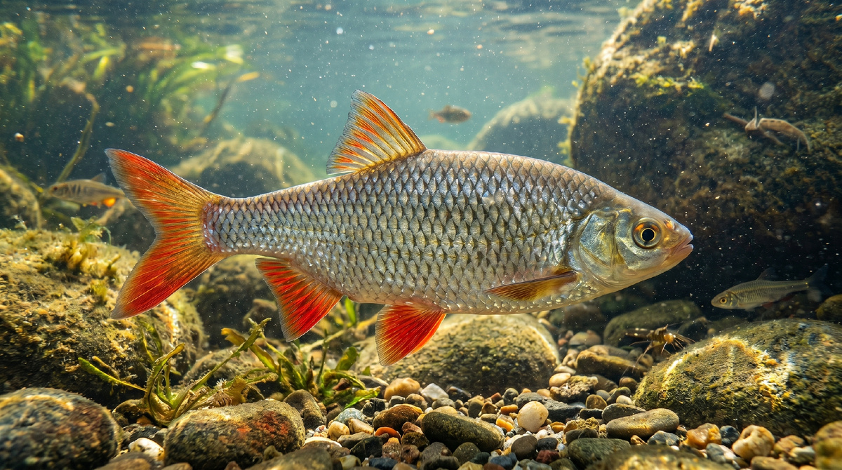 Краснопёрка (лат. Scardinius erythrophthalmus)