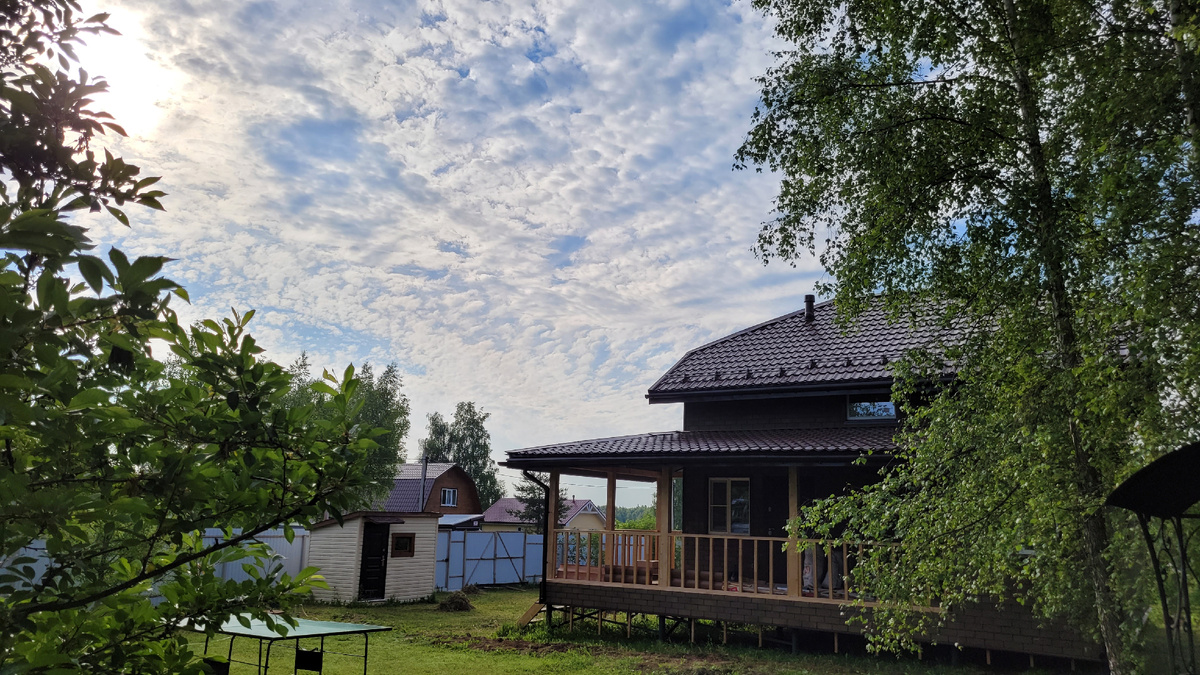 Дачное утро.