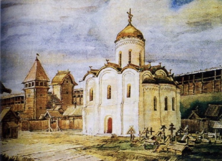 Переславль-Залесский в XIV в. Реконструкция.