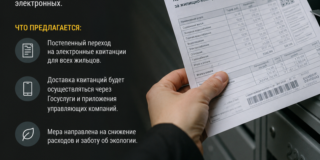 Россия на пороге цифровой революции: прощайте, бумажные квитанции за "коммуналку". Платежки за ЖКУ будут направлять через «Госуслуги»