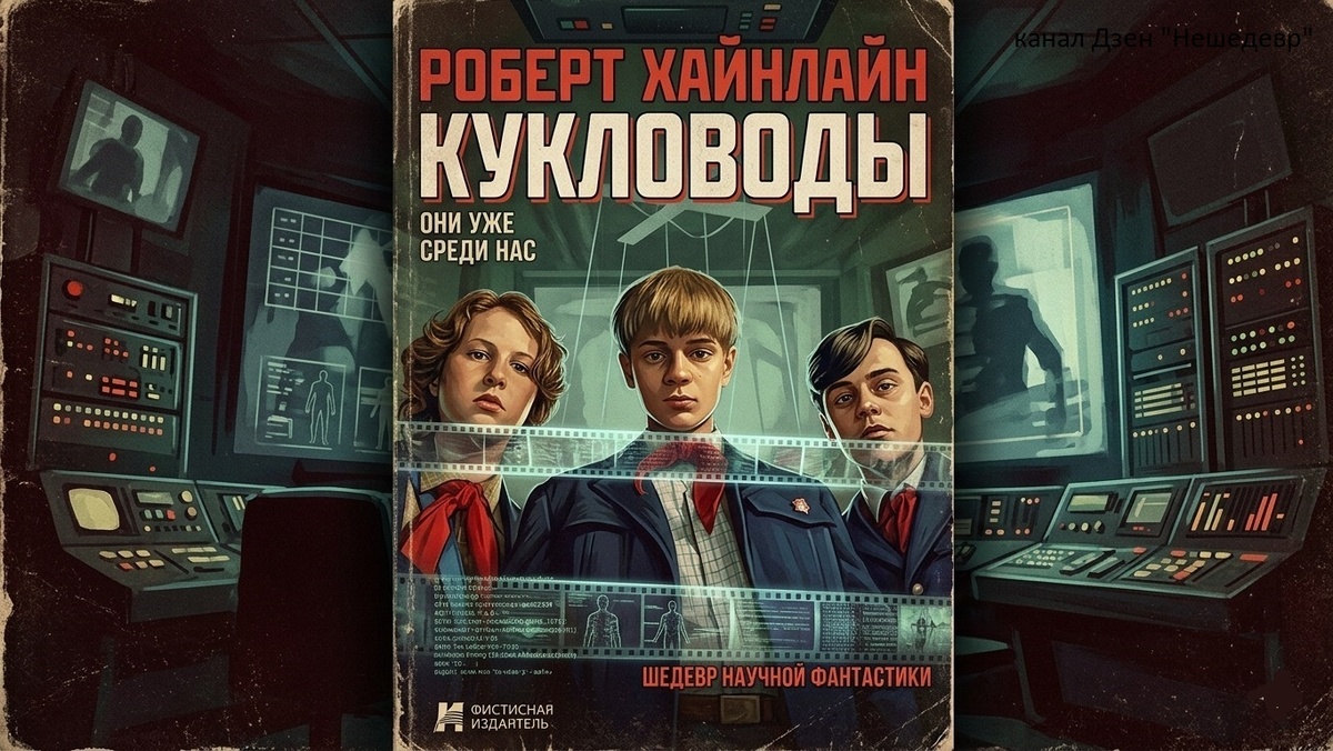 Стилизованный арт-коллаж по мотивам фантастической прозы Роберта Хайнлайна