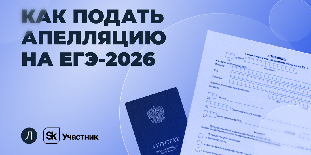 Как подать апелляцию на ЕГЭ-2026: пошаговая инструкция