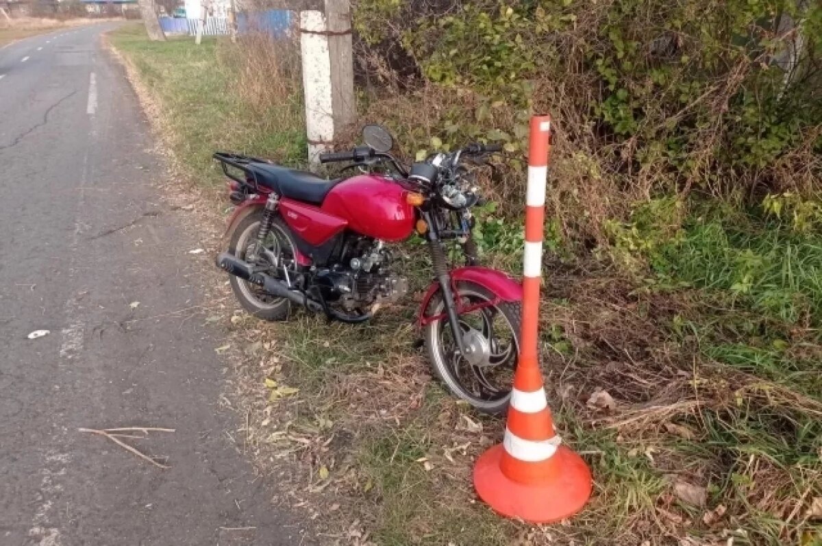    В Калининграде водитель автомобиля столкнулся с мопедом